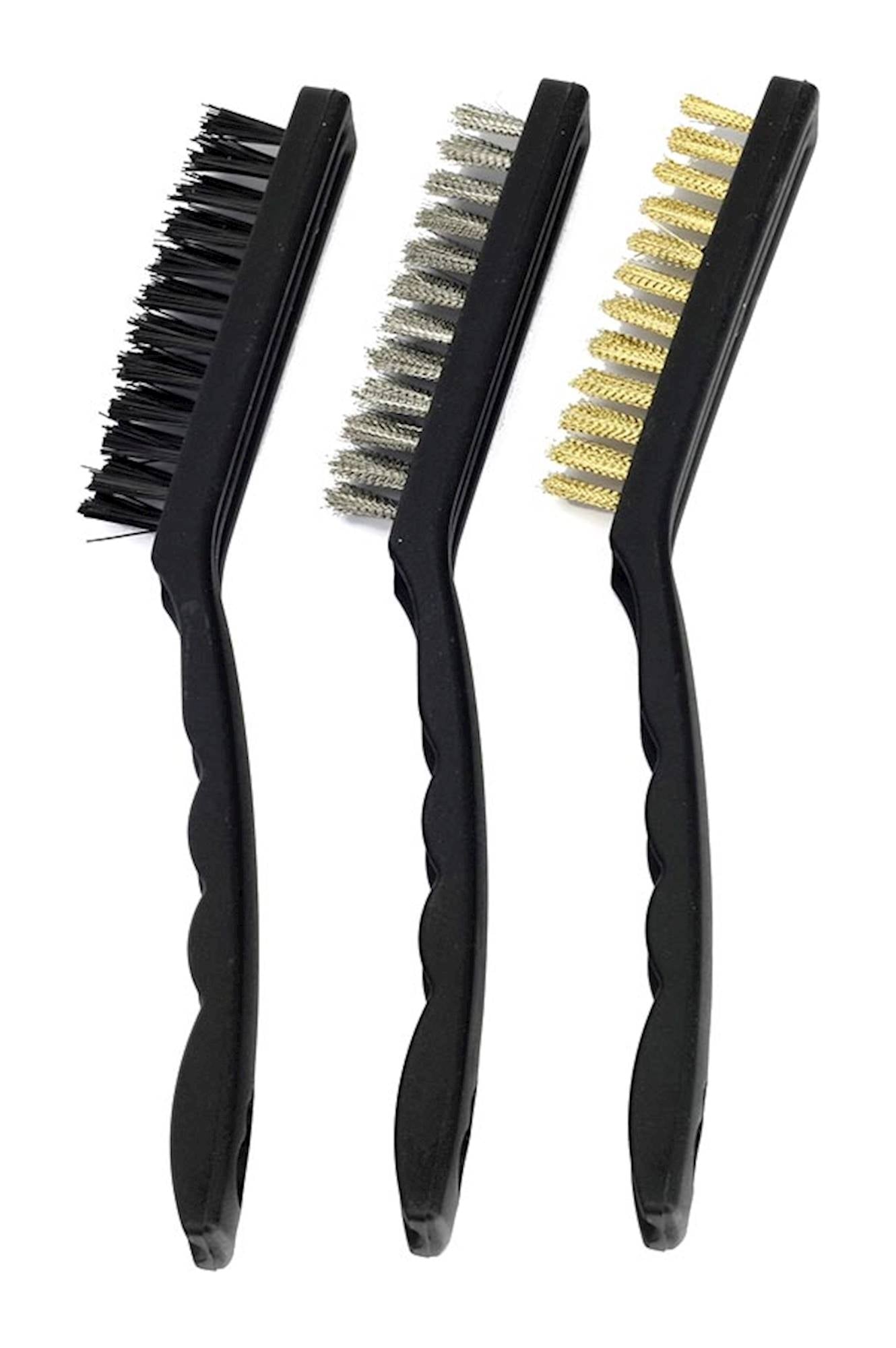 Bike It 3pc Workshop Brush Kit