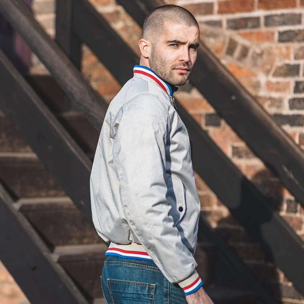 Spada Airforce 1 Royale CE WP Bomber Jacket Ivory