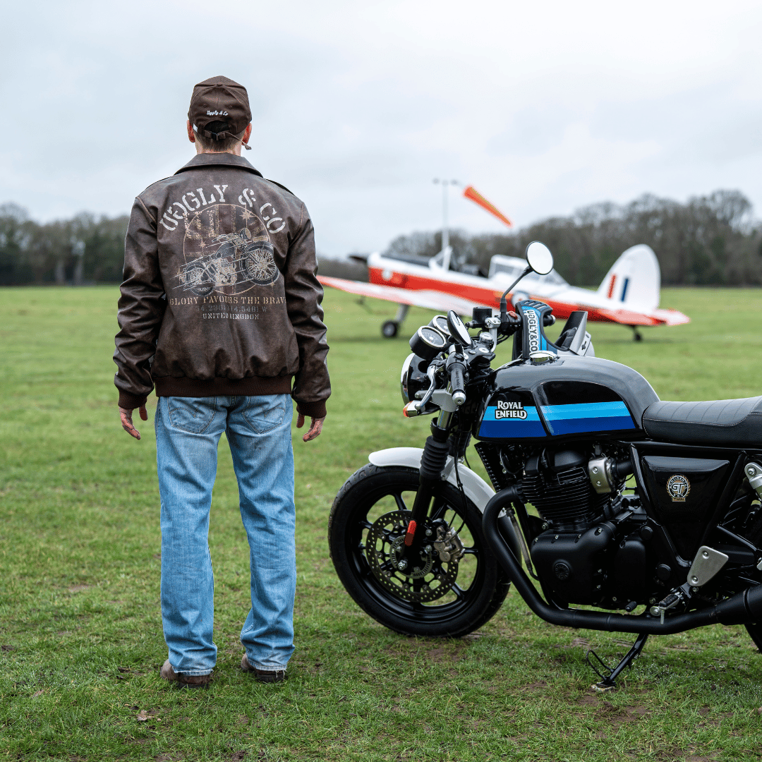 Aviation Bomber Jacket by Uggly & Co