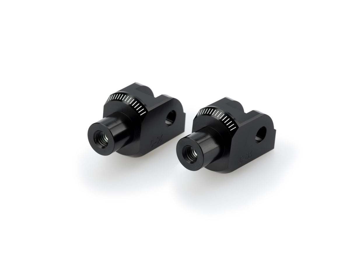 Puig Rider Footpeg Adaptors (Black)