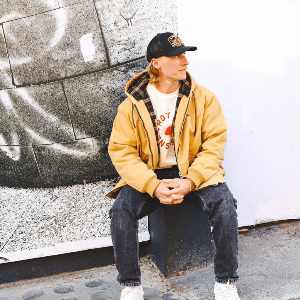 Brown U&C Chore Jacket by Uggly & Co