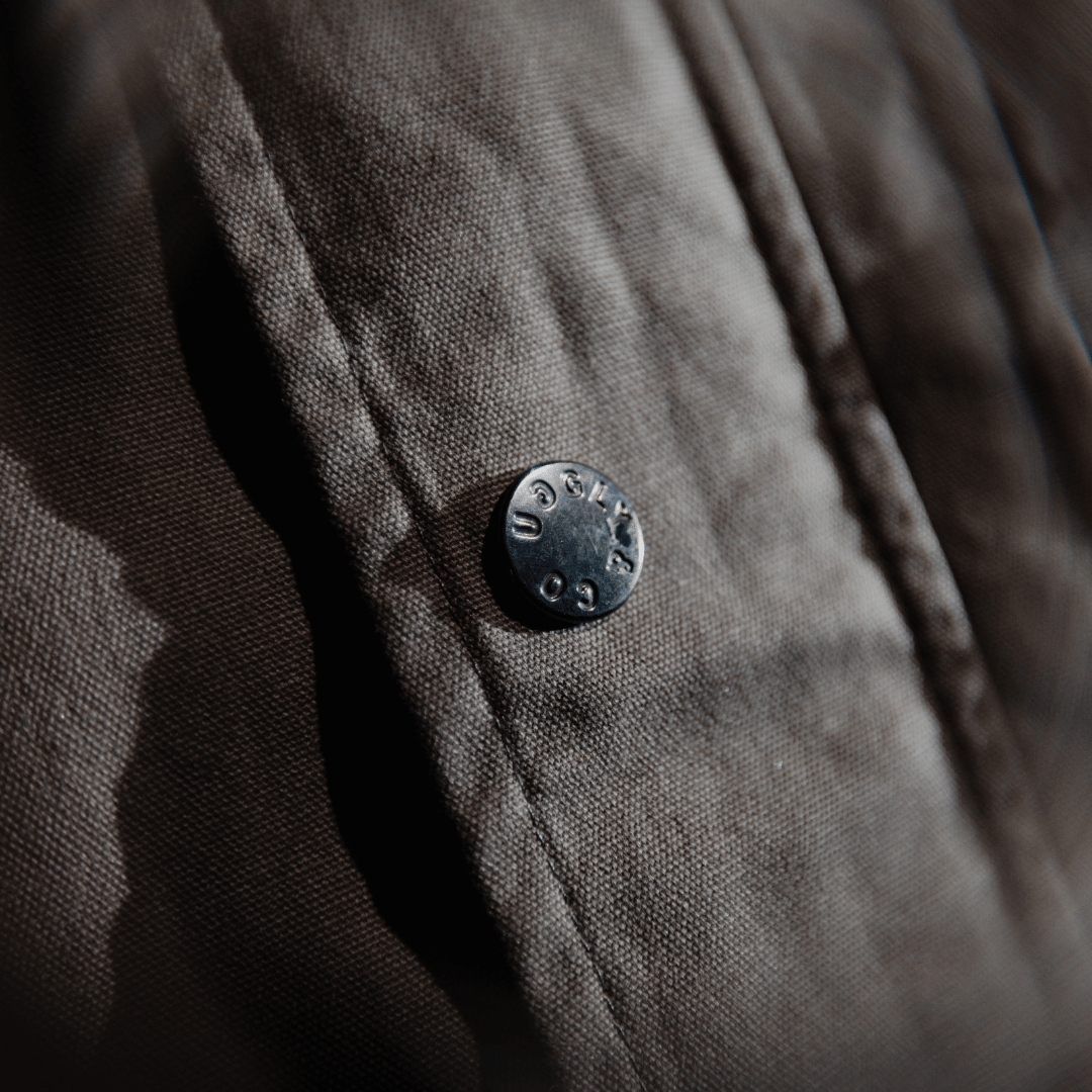 Grey Flattrack Moto Shacket by Uggly & Co