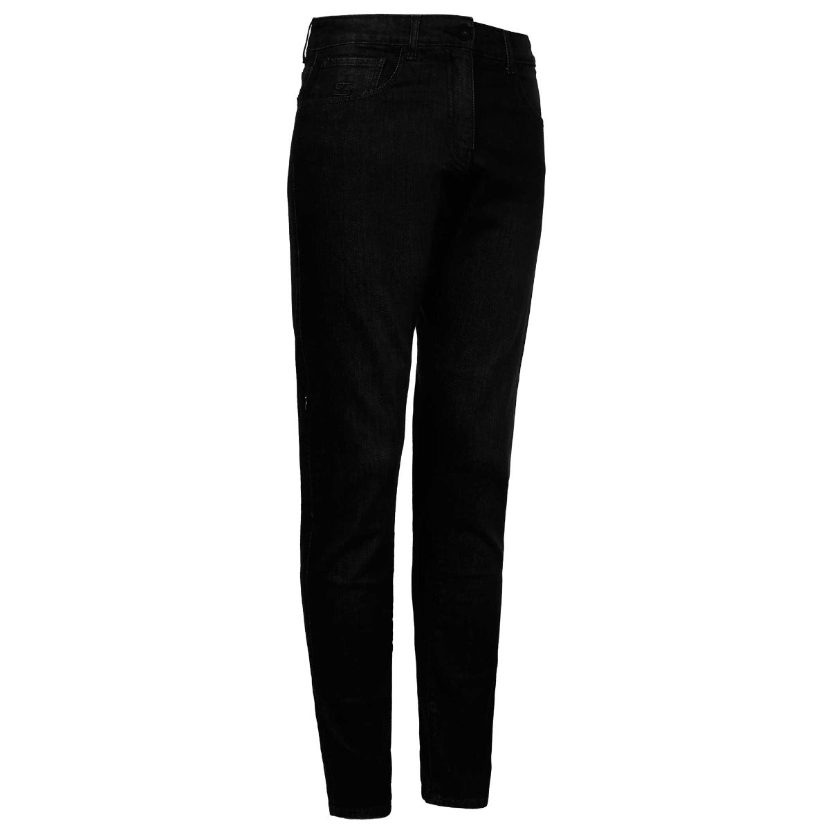 Spada Drifter CE Ladies Jeans Short Leg Solid Black