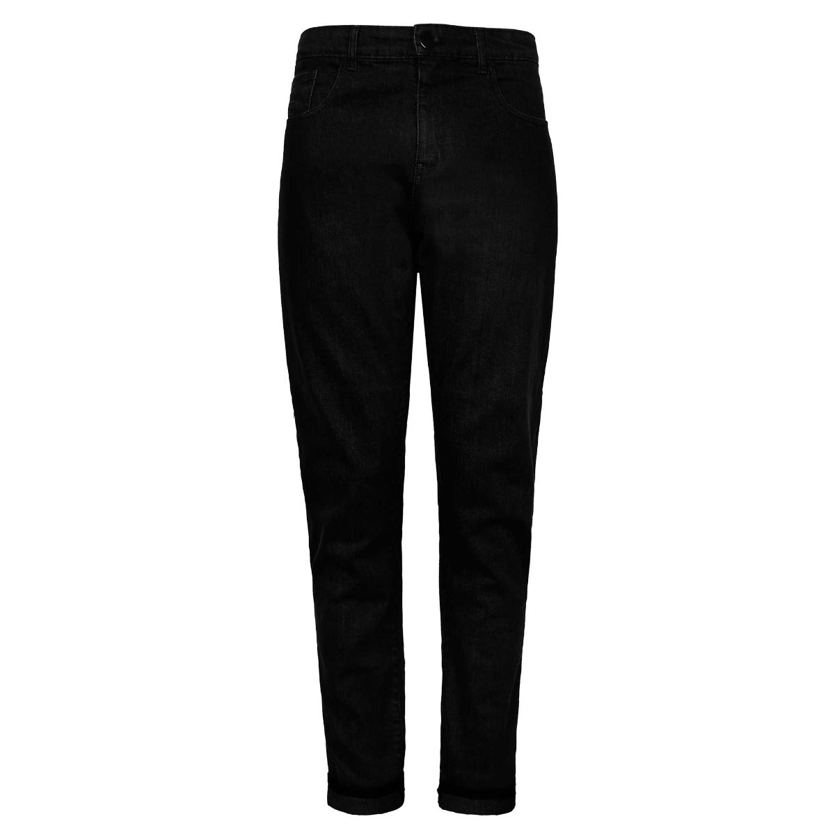 Spada Drifter CE Mens Jeans Short Leg Solid Black