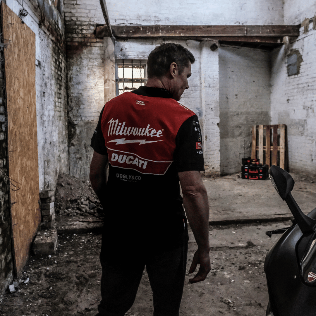 Milwaukee Tools x Ducati Polo Shirt [Team Wear] by Uggly & Co