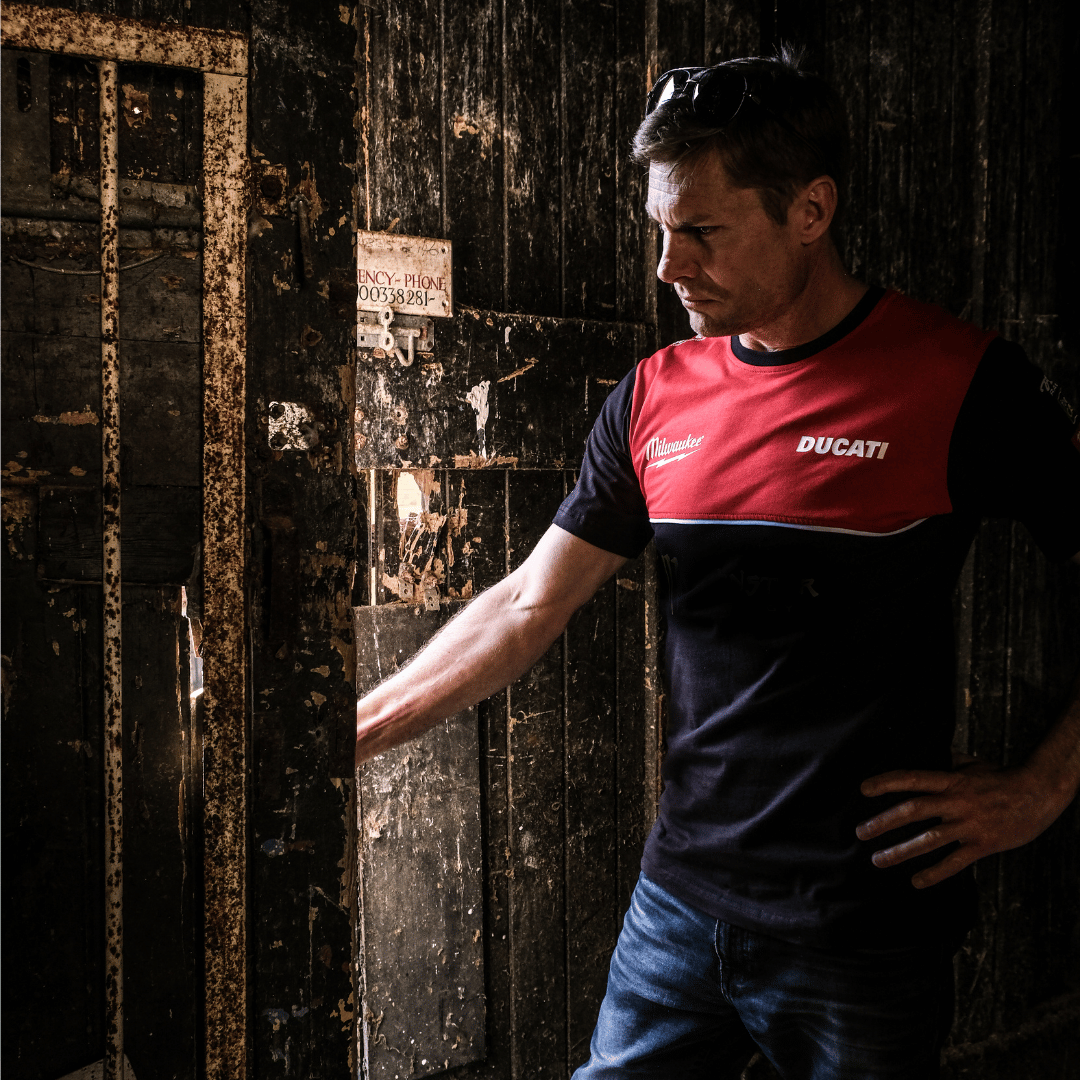 Milwaukee Tools x Ducati Tee Team Wear by Uggly & Co