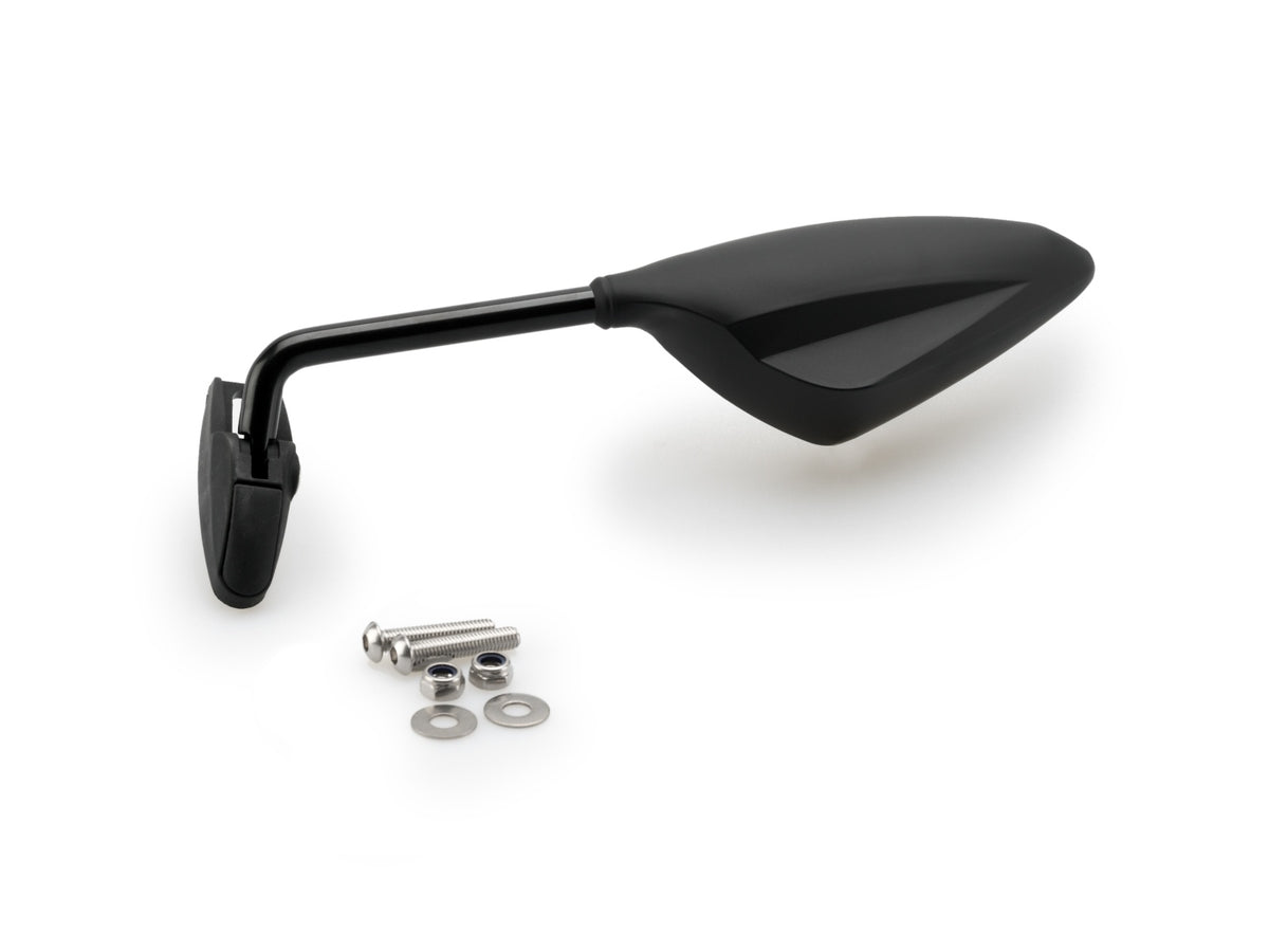 RS1 Rearview Mirror LHS 70 Degree Stalk - Black