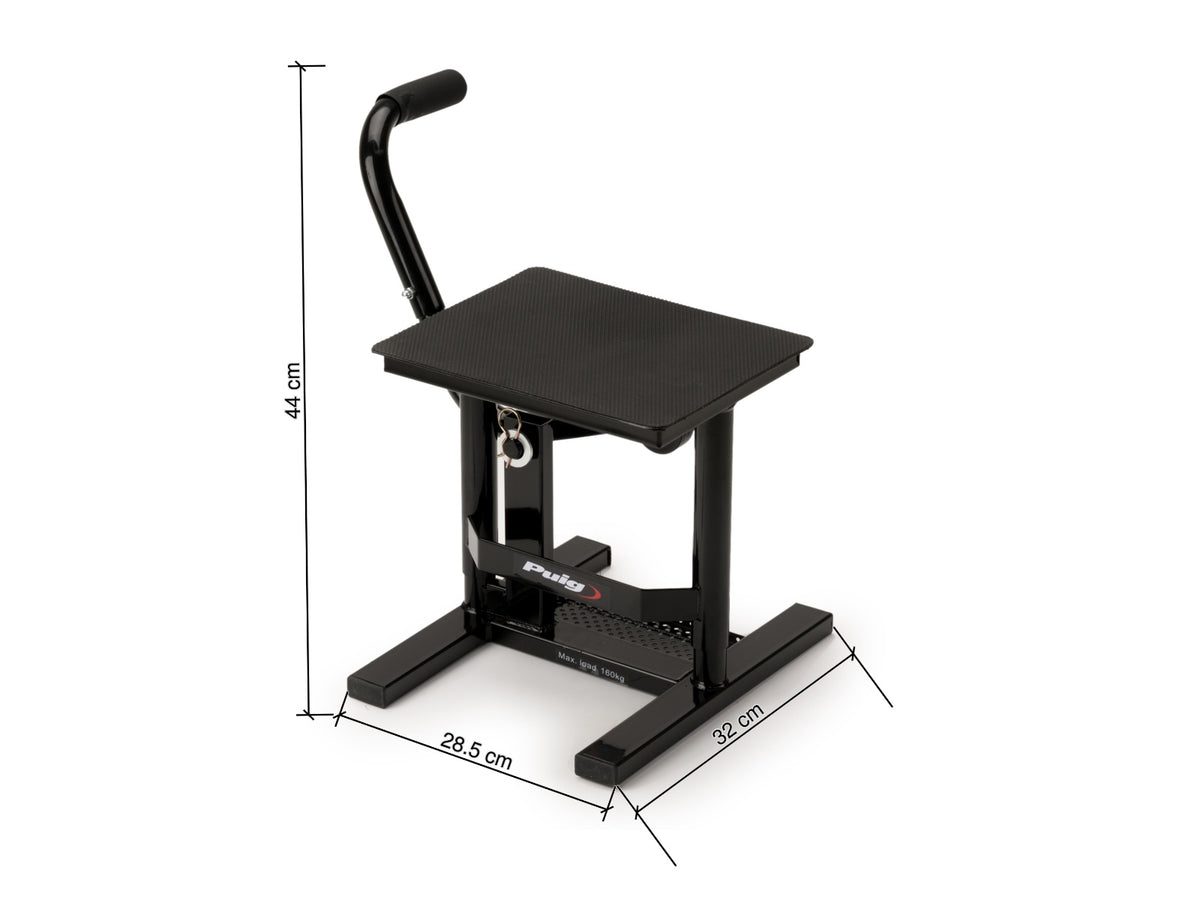 Puig Off Road Standard Bike Stand (Black)