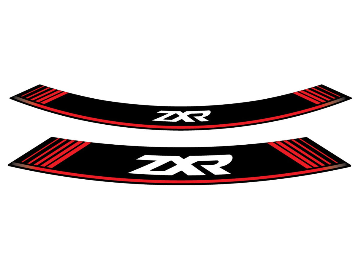 Wheel Rim Stickers - Red