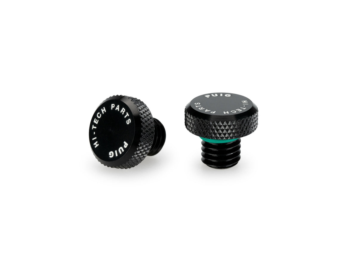 Mirror Hole Screw Plug - Black