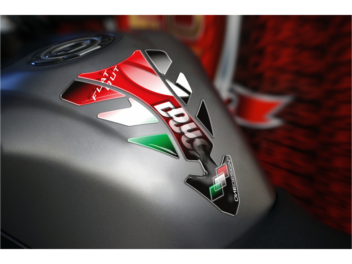 Puig Ducati Tank Pad (Red)