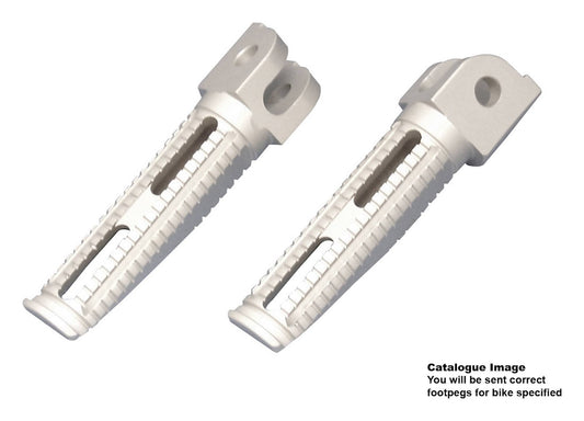 BikeTek Billet Aluminium Race Pegs Honda Pillion Alloy