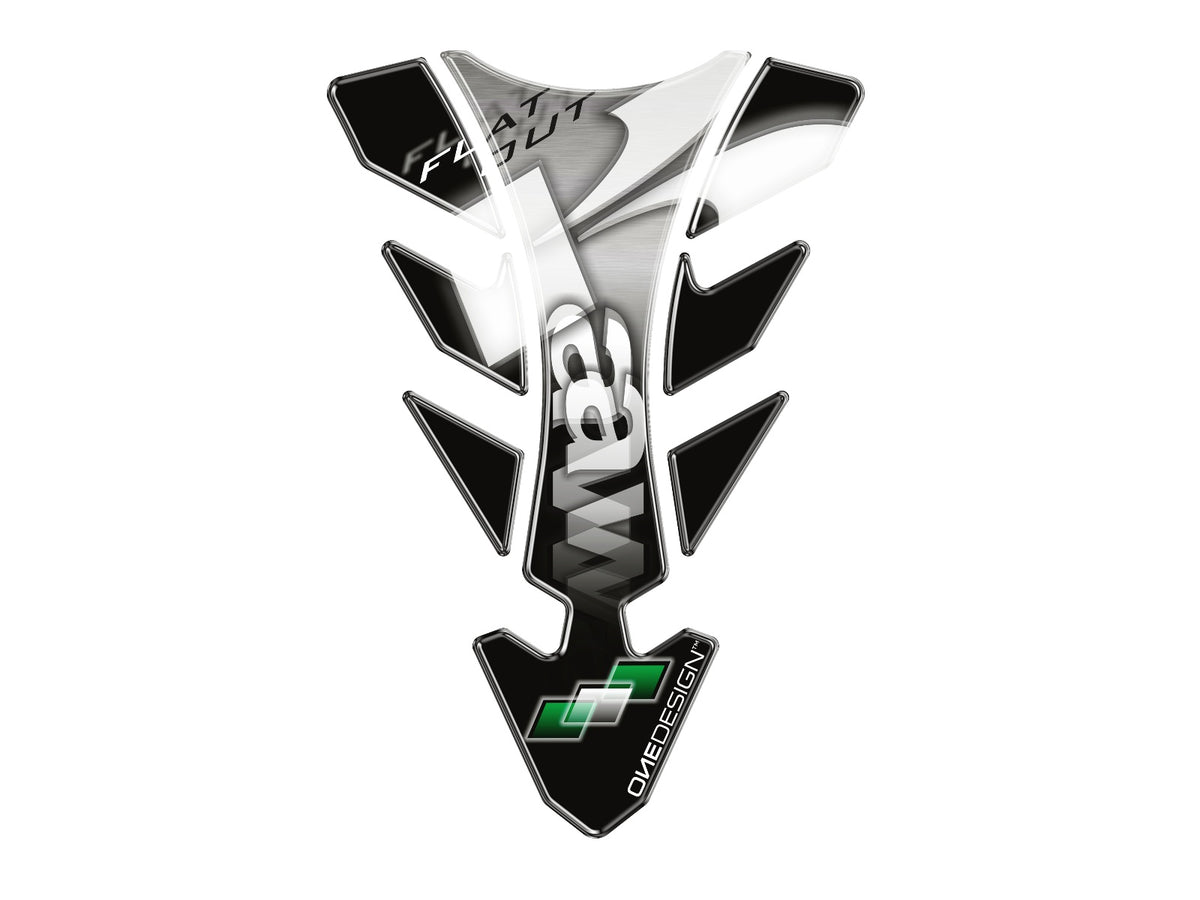 Kawasaki Tank Pad - Silver