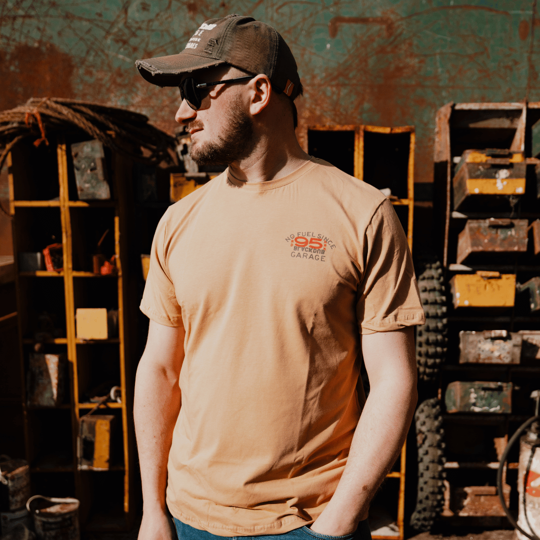No Fuel Since '95 Tee - Brown by Uggly & Co