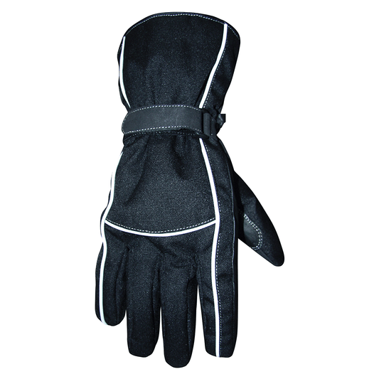 Bike It Polar Black Thermal Gloves - XS