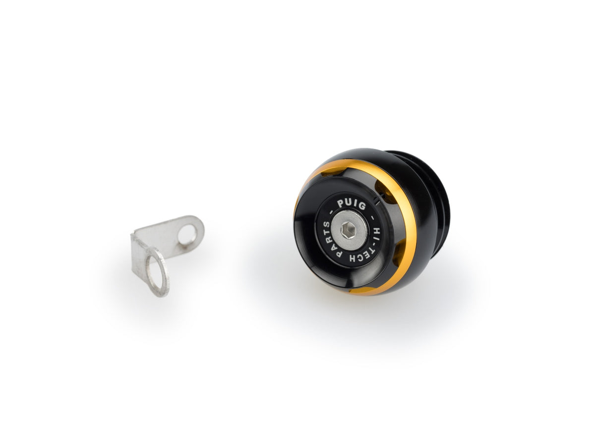 Engine Oil Filler Cap - Gold