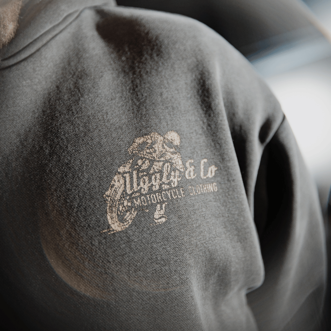 Olive Flattrack Hoodie by Uggly & Co