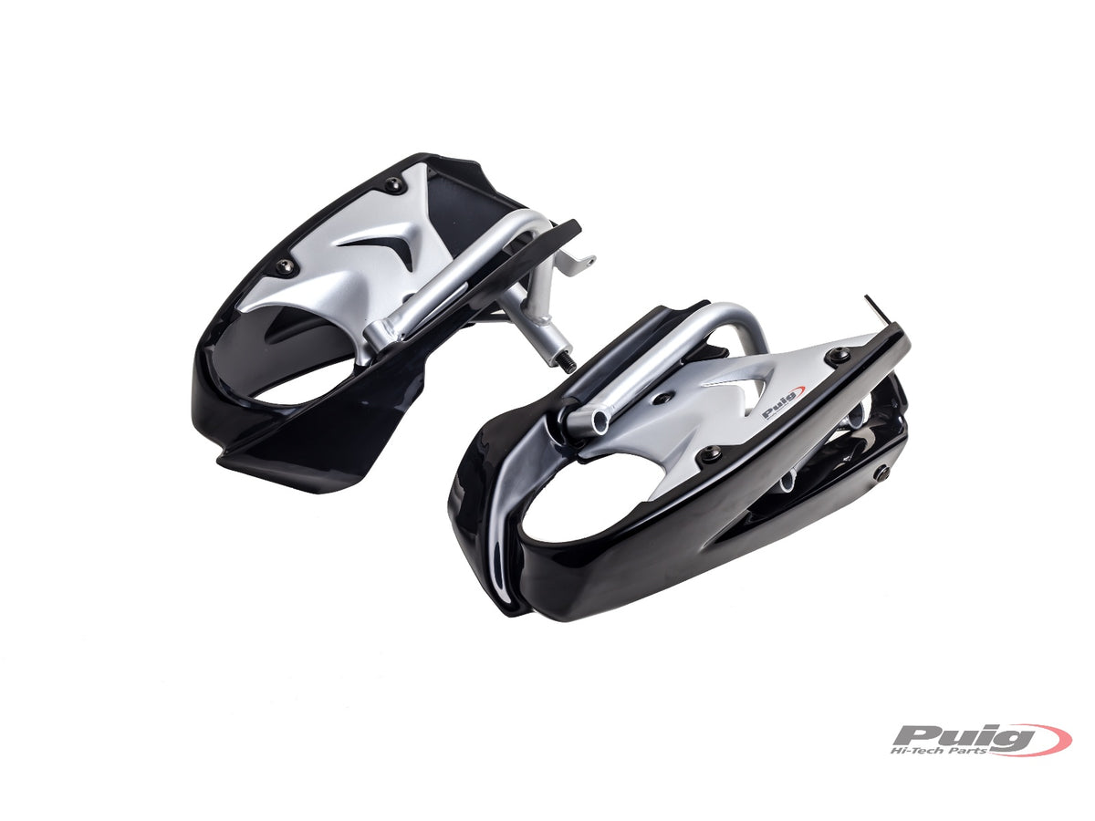 Puig Belly Pan / Engine Spoiler (Black)