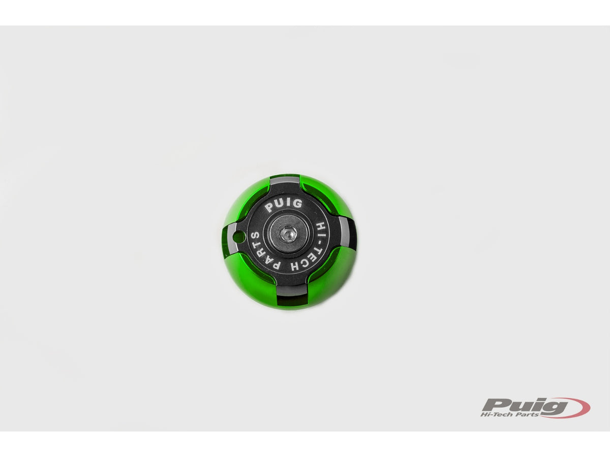 Engine Oil Filler Cap - Green
