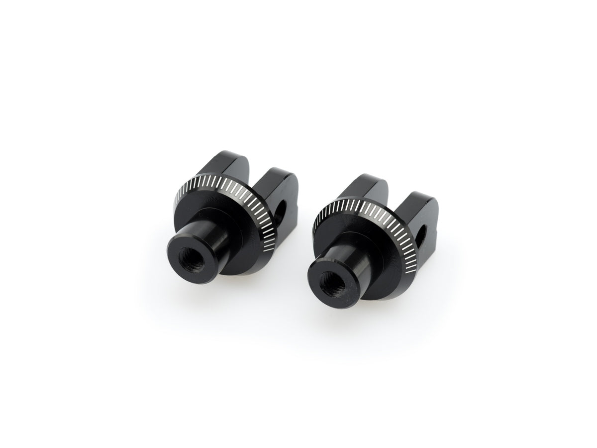 Puig Rider Footpeg Adaptors (Black)