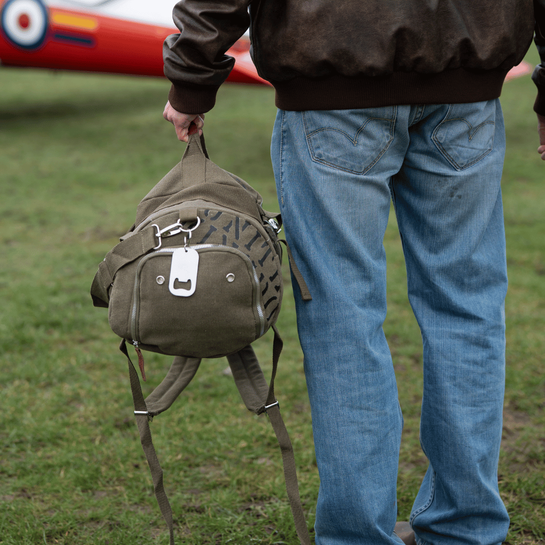 Green 'Aviation' Duffle Bag by Uggly & Co