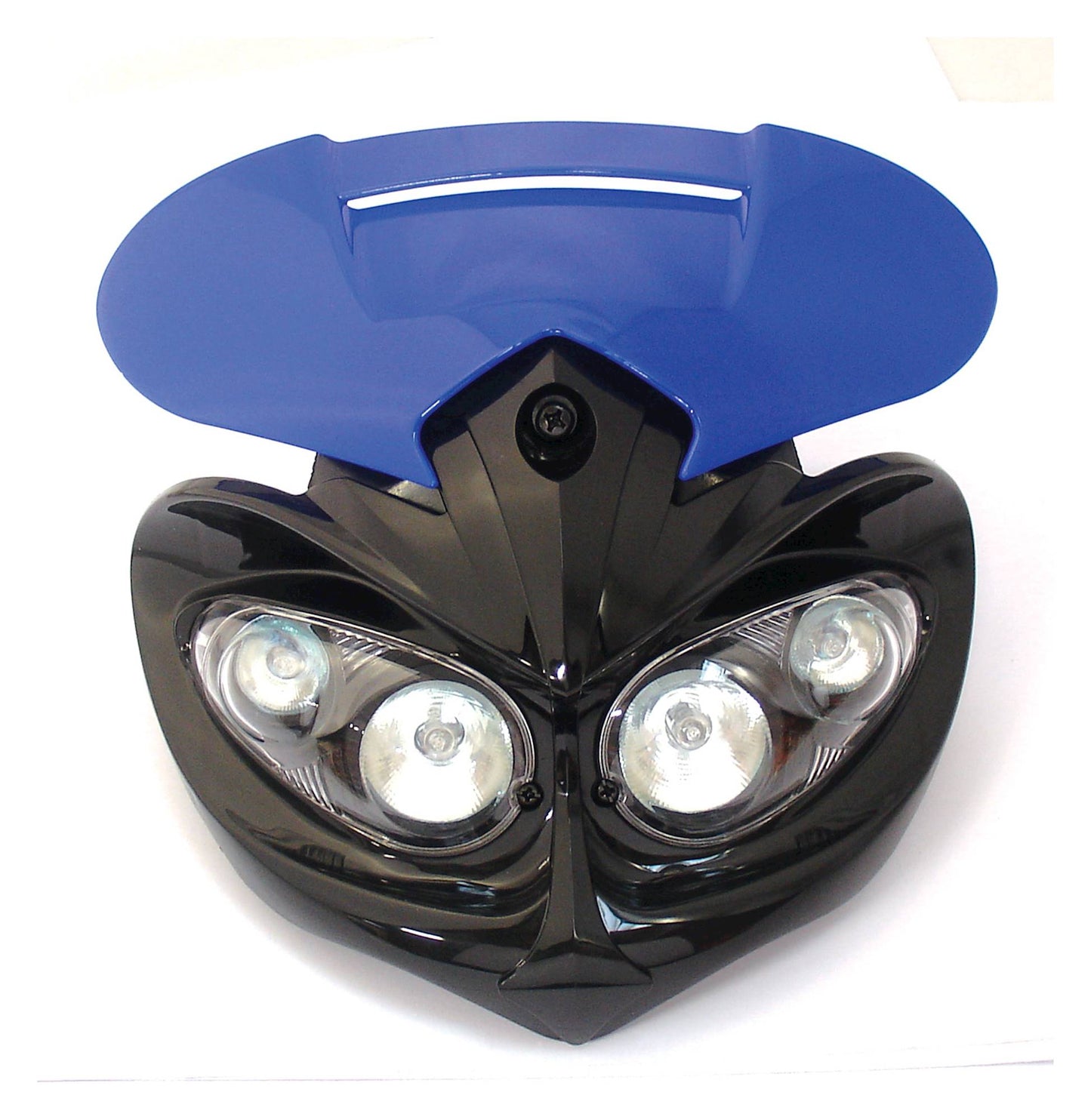 Universal Enduro Rage Headlight Unit Blue 12V 20W
