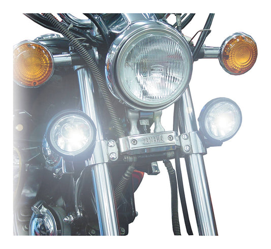 Universal Twin Spot Lights With Halogen Bulb H3-12V