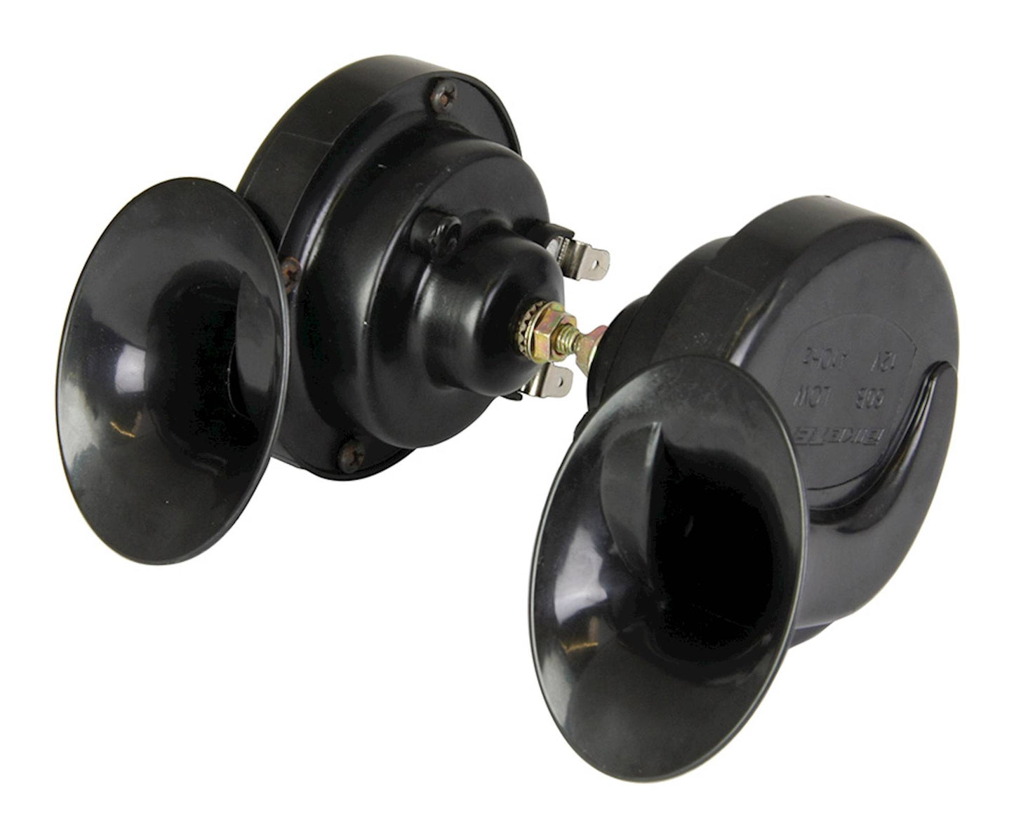 Black Twin Pack Snail Horn - 12V