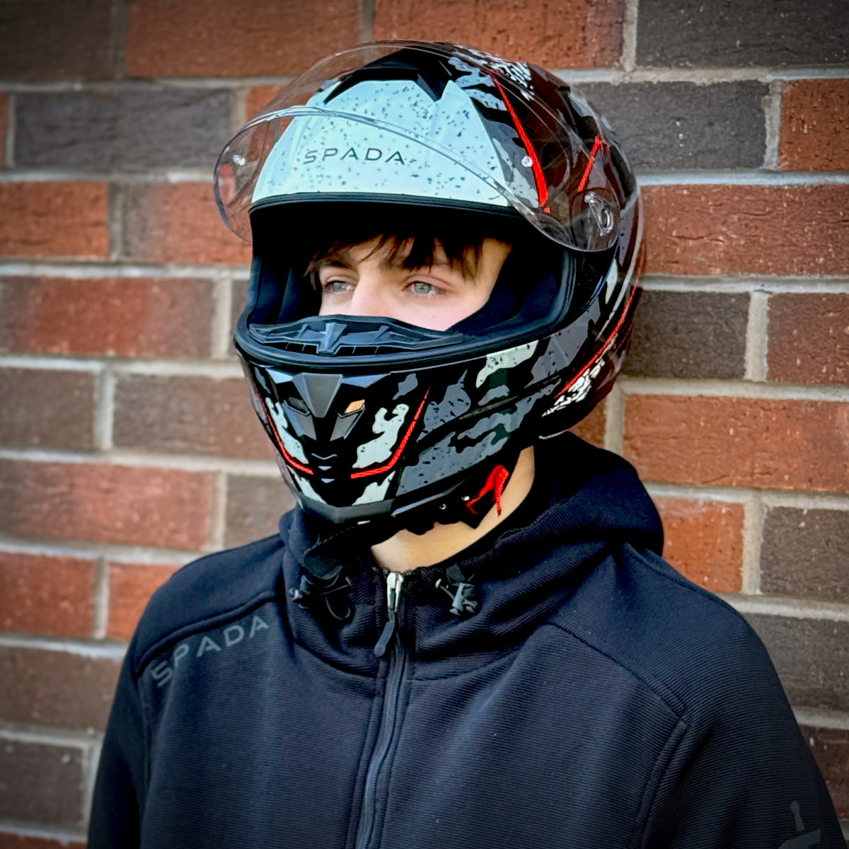 Spada Raiden 2 Meisai Red Helmet