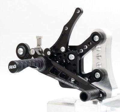 Adjustable Rearsets (Race) BMW S1000RR '10-'14, HP4 '12-'14 and S1000R '14-'16
