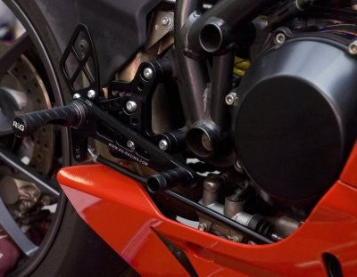Adjustable Rearsets for Ducati 848, 1098 and 1198