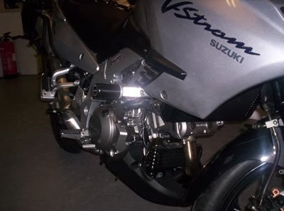 Crash Protectors - Classic Style for Kawasaki KLV1000 and the Suzuki DL1000 V-Strom up to '05