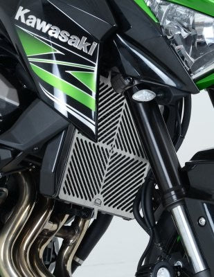 Stainless Steel Radiator Guard for Kawasaki Z1100 '26-, Versys 1100 ’25-, Ninja 1000SX ’20- '24, Ninja 1100SX (SE) '25-, Z1100 '26- & 8 others.