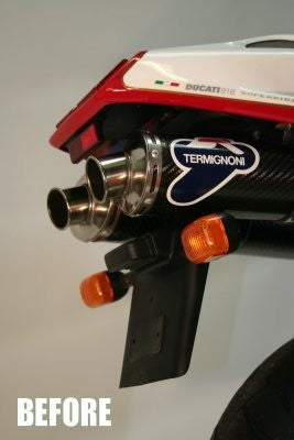 Tail Tidy for Ducati 748/916/996 & 998 (with R&G LED Micro Indicators included)