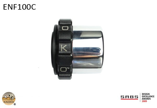 Kaoko Throttle Stabilizer for Royal Enfield 350cc and 500cc (2011-), Thunderbird , models with chromed OEM bar end weights