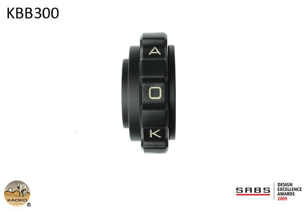 Kaoko Throttle Stabilizer for Kawasaki, ER6N, ER6F, ER5F, Ninja 650R/L, Versys 650 / LT & Versys 1000 / LT , KLR650E/ABS ('16- '24), ZX12 , ZX14(-2012), ZZR1400(-2012), GTR1400 / Concours (all year models); 650 Vulcan S '14- (with Barkbuster
