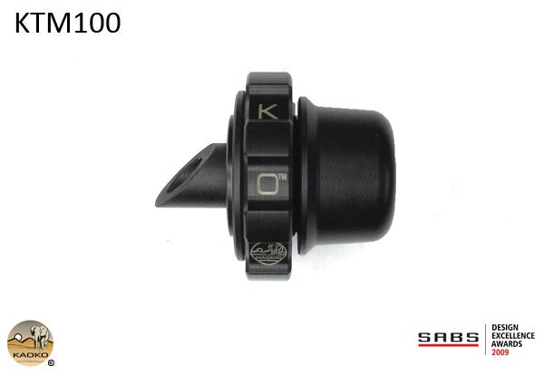 Kaoko Throttle Stabilizer - Suitable for non-handguard models with bar end weight