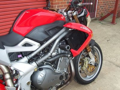 Crash Protectors - Classic Style for Benelli Café Racer 1130 and Benelli TNT '04- '16.