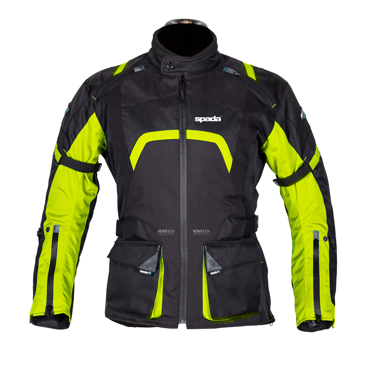 Spada Textile Jacket Base Black/Flo