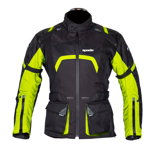 Spada Textile Jacket Base Black/Flo