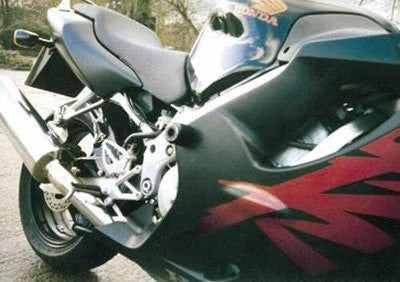 Crash Protectors - Classic Style for Honda CBR600F '99-'07 (aluminium frame)