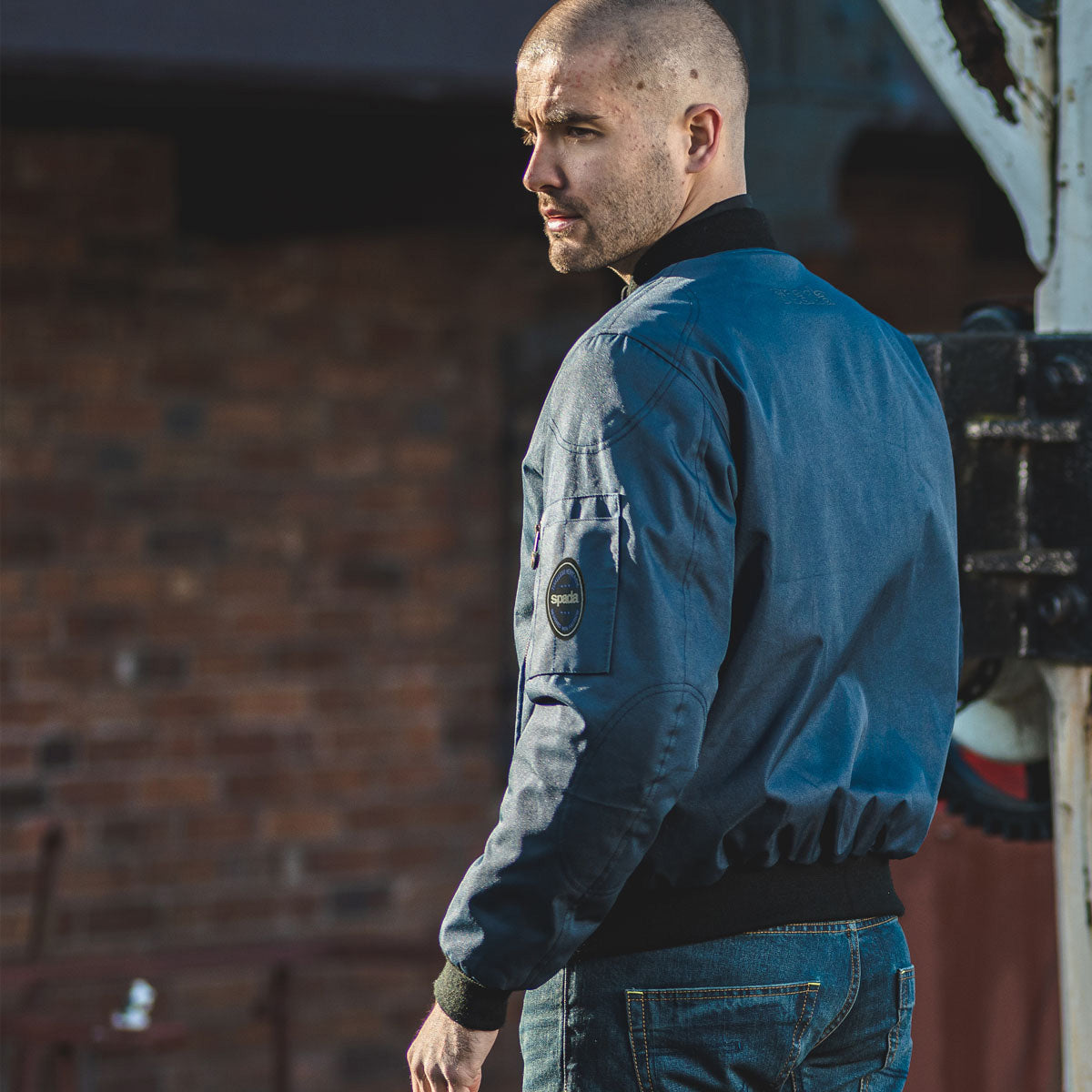 Spada Airforce 1 CE WP Bomber Jacket Blue