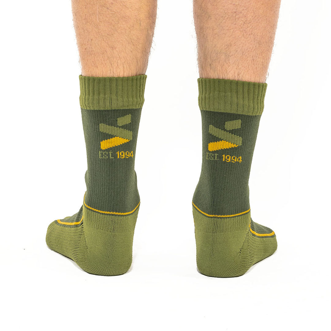 Spada MTB Hydro Socks Olive Size 9-12