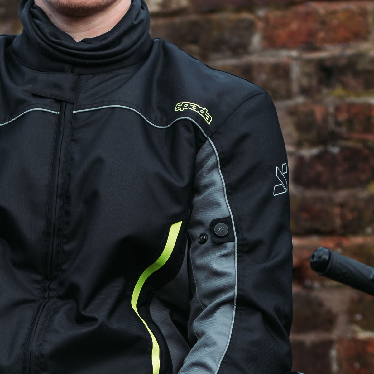 Spada Pace CE WP Jacket Grey Black Flou