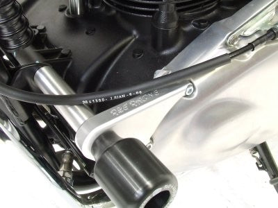 Crash Protectors - Classic Style for Triumph Thruxton '04-, Bonneville '08-25, Scrambler '06-