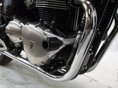 Crash Protectors - Classic Style for Triumph Thruxton '04-, Bonneville '08-25, Scrambler '06-