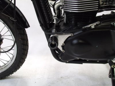 Crash Protectors - Classic Style for Triumph Thruxton '04-, Bonneville '08-25, Scrambler '06-