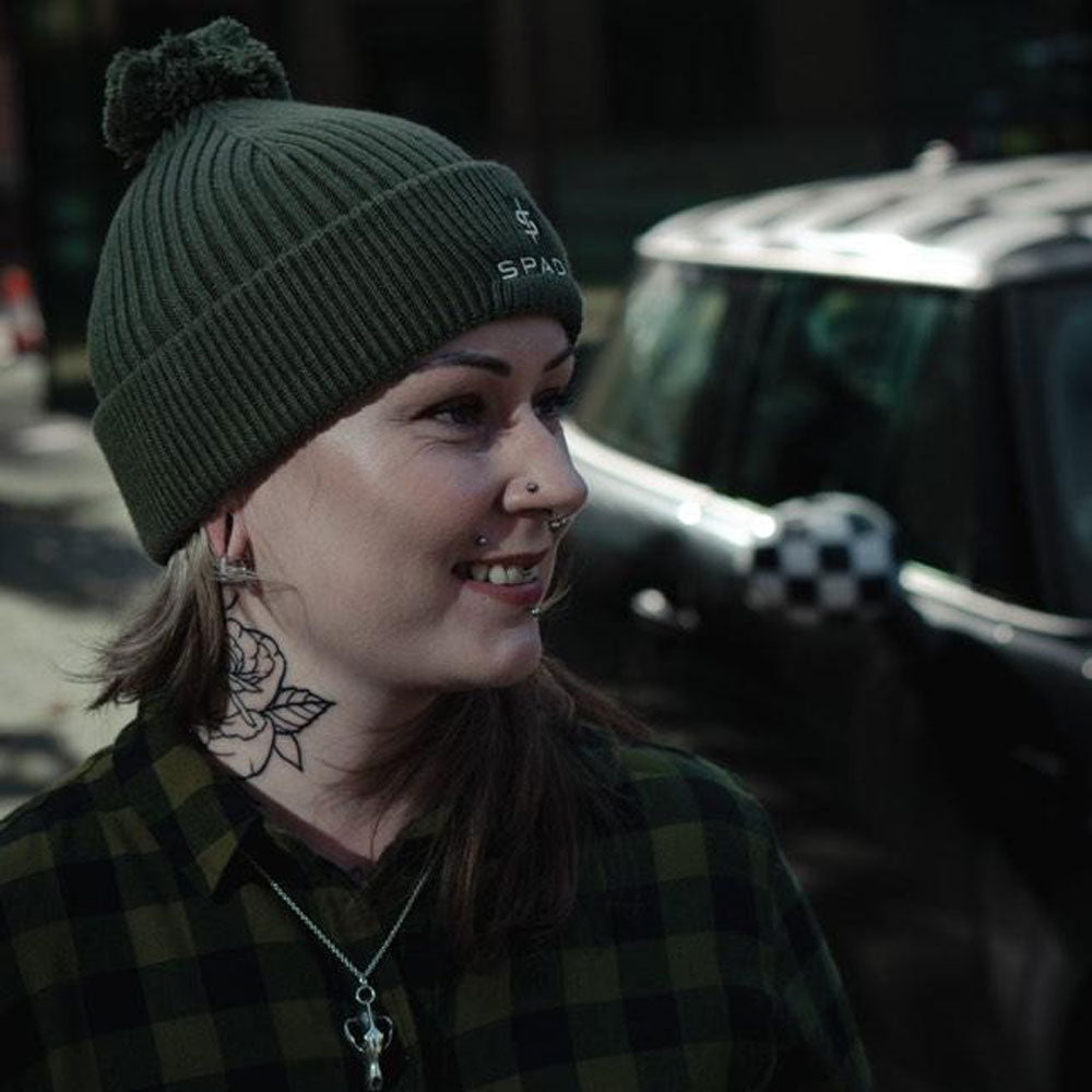 Spada Bobble Beanie Olive
