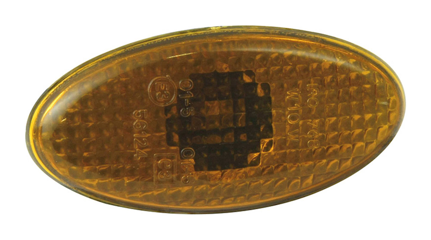 Bike It Oval Slim Fairing Indicators With Smoked Lens