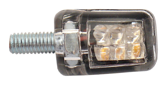 Bike It LED Atom Indicators With Black Body And Clear Lens